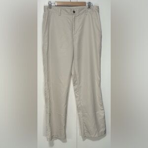 Adidas Clima Lite Tan 4 Pocket Lightweight Golf Chino Athletic Pants Size 32X32